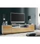 Meuble TV blanc bas ou mural pas cher