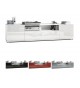 Meuble TV blanc bas ou mural pas cher