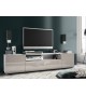 Meuble TV blanc bas ou mural pas cher