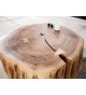Table de nuit, table d'appoint, table basse / Bois massif Acacia