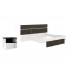 Lit 140/160/180 + chevet suspendus