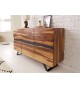 Buffet bois massif et métal 150 cm / Sesham