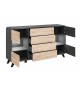 Buffet scandinave avec éclairage Led