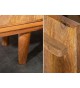 Buffet 3 portes déco original en bois de manguier