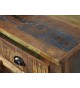 Buffet industriel 4 portes, 4 tiroirs - Bois recyclé