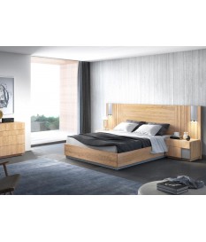 Lit adulte avec sommier relevable 160x200 cm