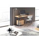 Bureau moderne en bois de teck