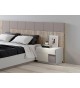 Lit coffre et sommier relevable - 160x200