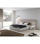 Lit coffre et sommier relevable - 160x200
