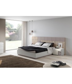 Lit coffre et sommier relevable - 160x200