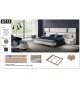 Lit contemporain - Chevets & tête de lit Led design