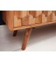 Buffet bois massif / Effet marqueterie 3D