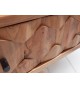 Table basse acacia clair rectangulaire / Effet marqueterie 3D