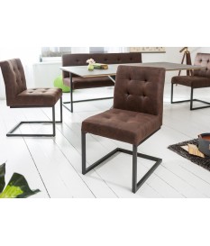 Chaise cantilever industrielle design