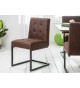 Chaise cantilever industrielle design
