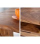 Bureau design en bois avec tiroirs