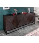 Buffet design bois et métal - 4 portes