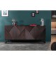 Buffet design bois et métal - 4 portes