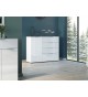 Petit buffet blanc - Verre blanc 1P 4T