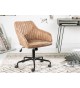 Chaise de bureau réglable, tournante, avec accoudoirs