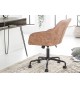 Chaise de bureau réglable, tournante, avec accoudoirs