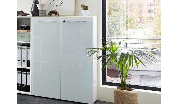 Armoire basse de classement bureautique