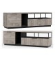 Meuble TV style industriel 180 cm