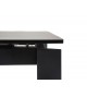 Table rectangulaire 180-240 cm céramique anthracite
