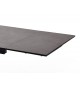 Table design 160-240 céramique anthracite