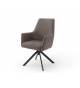 2 Chaises pivotantes 360° avec accoudoirs