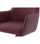 2 Chaises pivotantes 360° avec accoudoirs