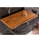 Table basse design 110 cm / Bois acacia