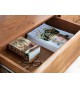 Buffet design en bois d'Acacia / 170 cm, 4 portes