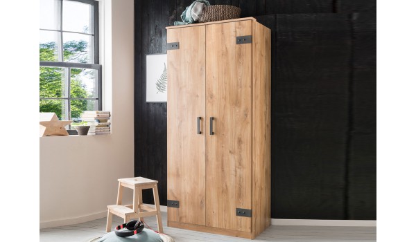 Armoire de chambre 2 portes ado