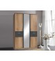 Armoire 5 portes - Lingère / Dressing / Tiroirs