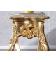 Console baroque dorée