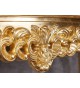 Console baroque dorée