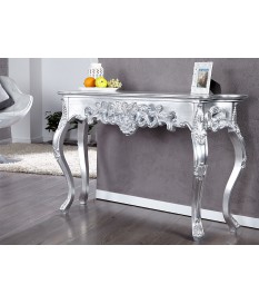 Console baroque argenté