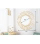 Miroir mural rond déco antique doré 85 cm
