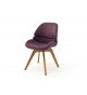 Chaises confortables en tissu - Pieds pivotant 180°