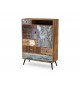 Buffet de rangement haut vintage en bois