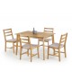 Ensemble table à manger + 4 Chaises pas cher