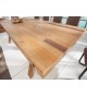 Table de ferme campagnarde 8 personnes
