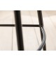 Chaise haute de bar en velours champagne