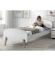 Lit mixte style scandinave 90x200 cm