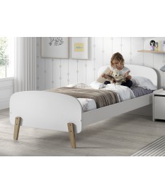 Lit mixte style scandinave 90x200 cm