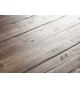 Table bois d'acacia brun - Pieds métal noir