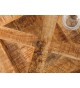 Table en bois de manguier - Pied en X noir