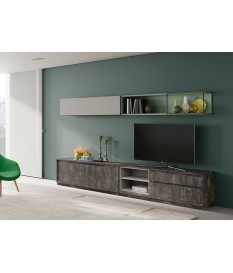Grand meuble TV bas et mural design