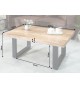 Table basse rectangulaire en bois de Manguier